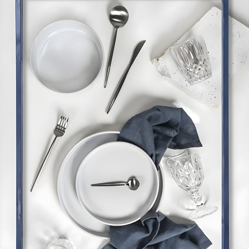 PLATO TRINCHE BARCELONA 12 CM BLANCO