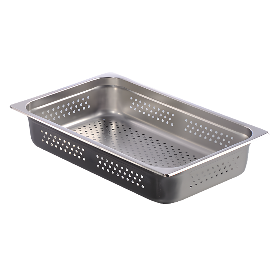 INSERTO AC INOX PERFO 1/1 4.0" CALEDONIA