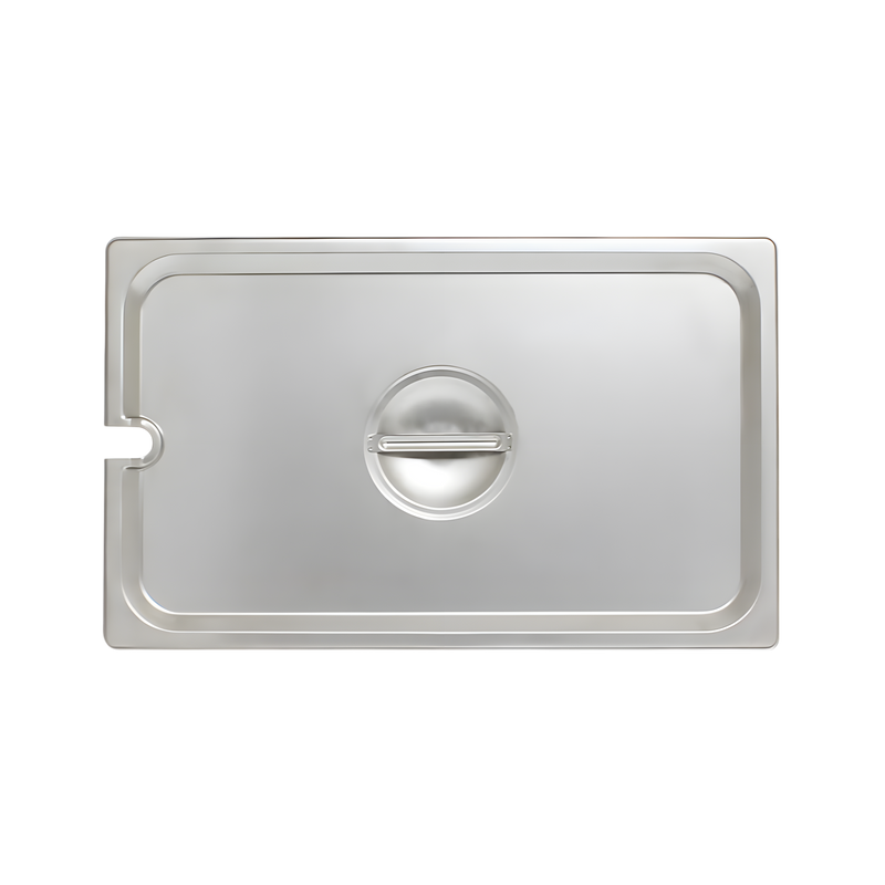 TAPA RANURADA INOX 1/1