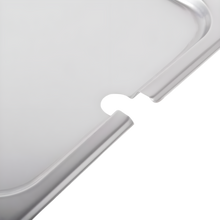 Cargar imagen en el visor de la galería, TAPA RANURADA INOX 1/2
