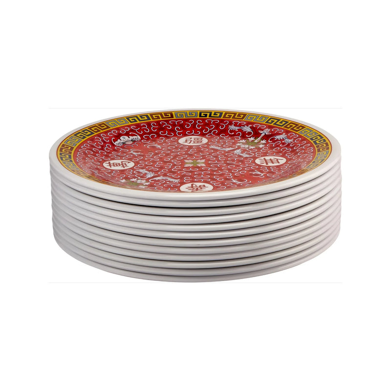 LONGEVITY PLATO RED 32 CM 12 5/8"