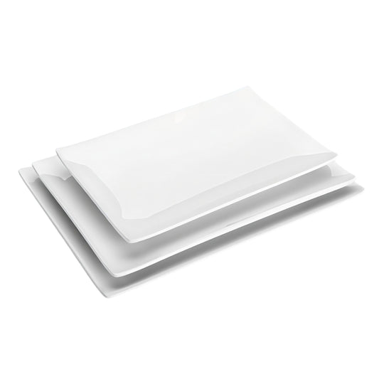 BANDEJA RECT 28x19 CM BLANCO