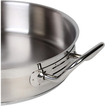 Cargar imagen en el visor de la galería, SARTEN RECTO C/TAPA QT AC INOX

