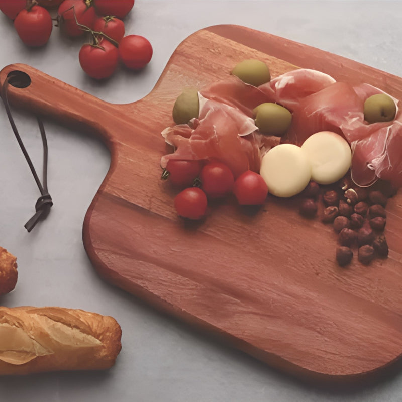 TABLA BURGER 34 x 23 x 1,5 CAOBA