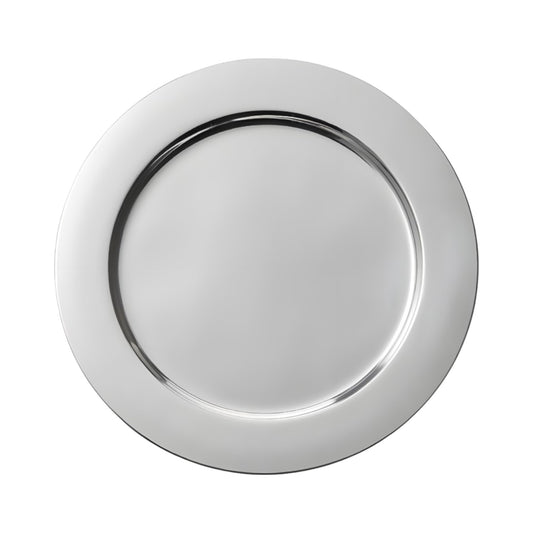 PLATO BASE 33 CM ACERO INOX