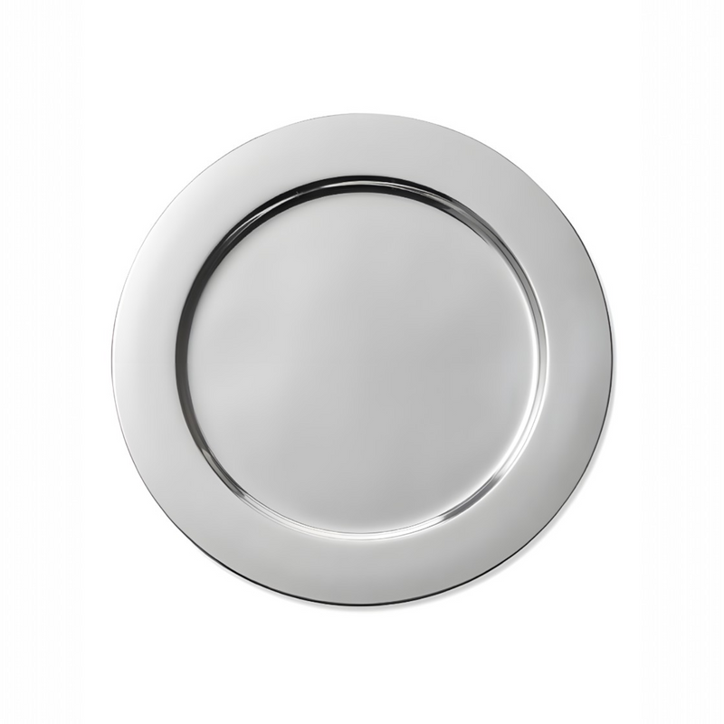 PLATO BASE 30 CM ACERO INOX
