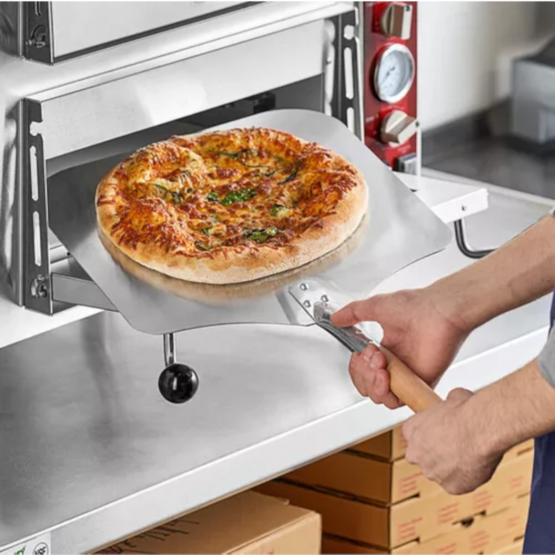 PALA PIZZA 12x14" MGO 25" ALUMINIO