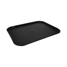 Cargar imagen en el visor de la galería, CHAROLA  FAST FOOD 14x18&quot; NEGRA
