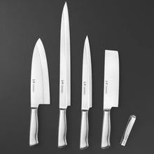 Cargar y reproducir el video en el visor de la galería, CUCHILLO DEBA 08&quot; SUSHI DIAMOND
