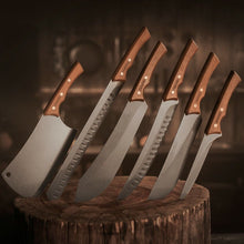 Cargar y reproducir el video en el visor de la galería, BLACK CUCHILLO BUTCHER 08&quot; TRAMONTINA
