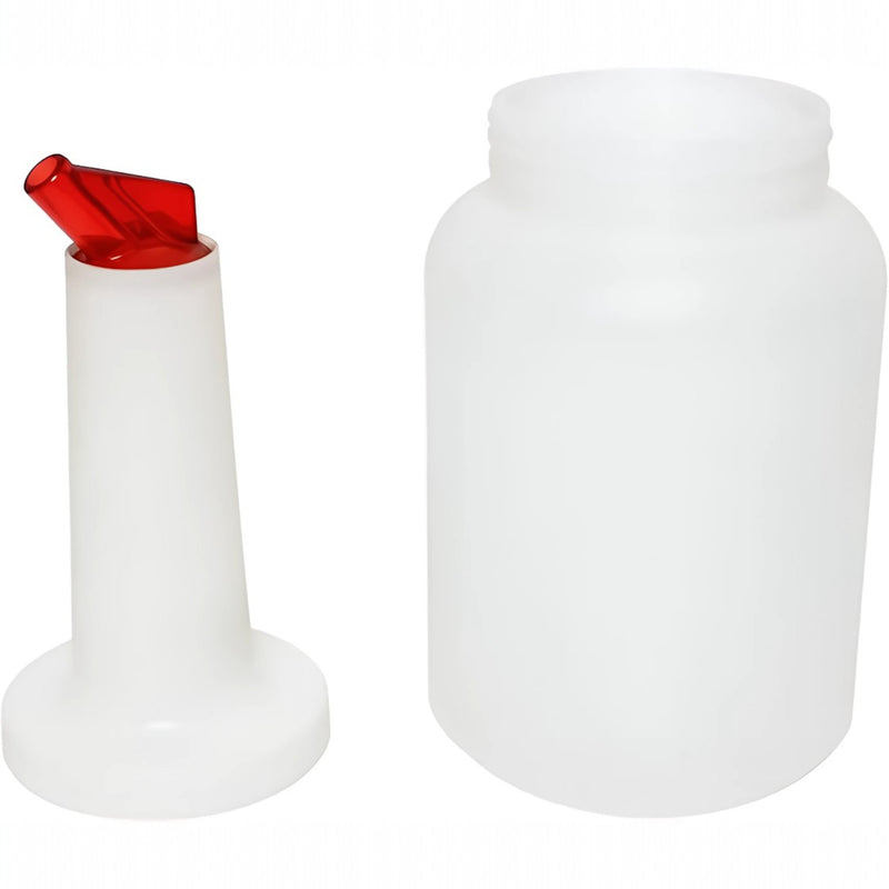 ENVASE MEZCLA C/BOQUILLA 2 QT ROJO
