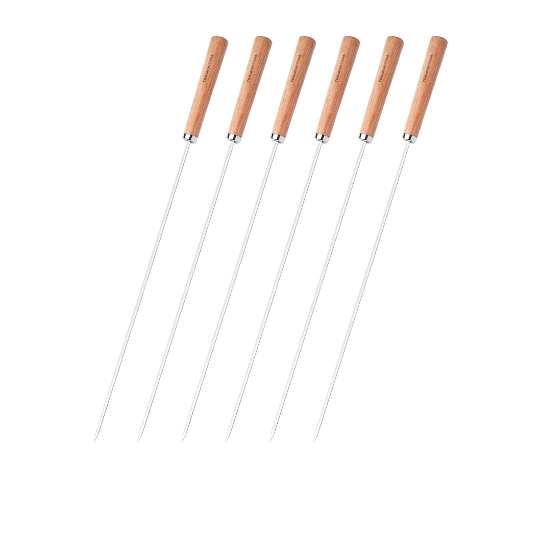 JUEGO DE PINCHOS 6 PZAS 50 CM