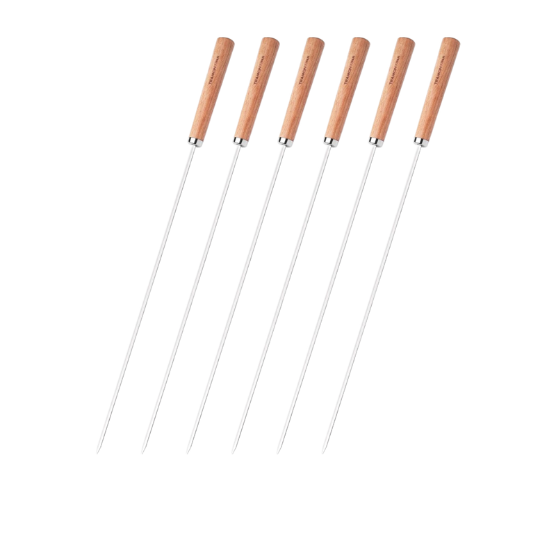 JUEGO DE PINCHOS 6 PZAS 50 CM