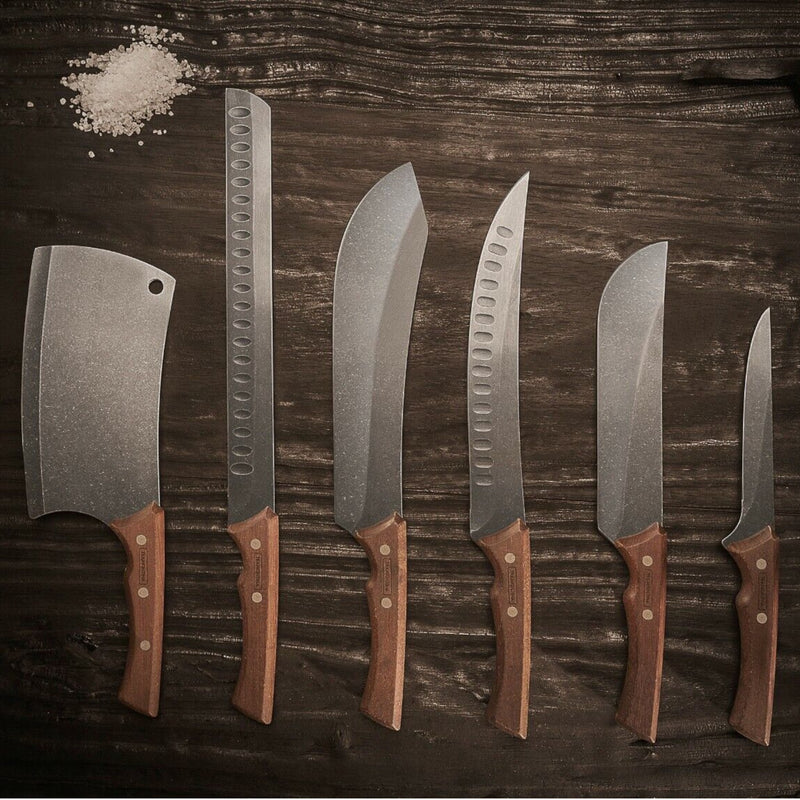 BLACK CUCHILLO DENTADO 10" TRAMONTINA