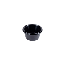 Cargar imagen en el visor de la galería, RAMEKIN LISO NEGRO 2.5 OZ
