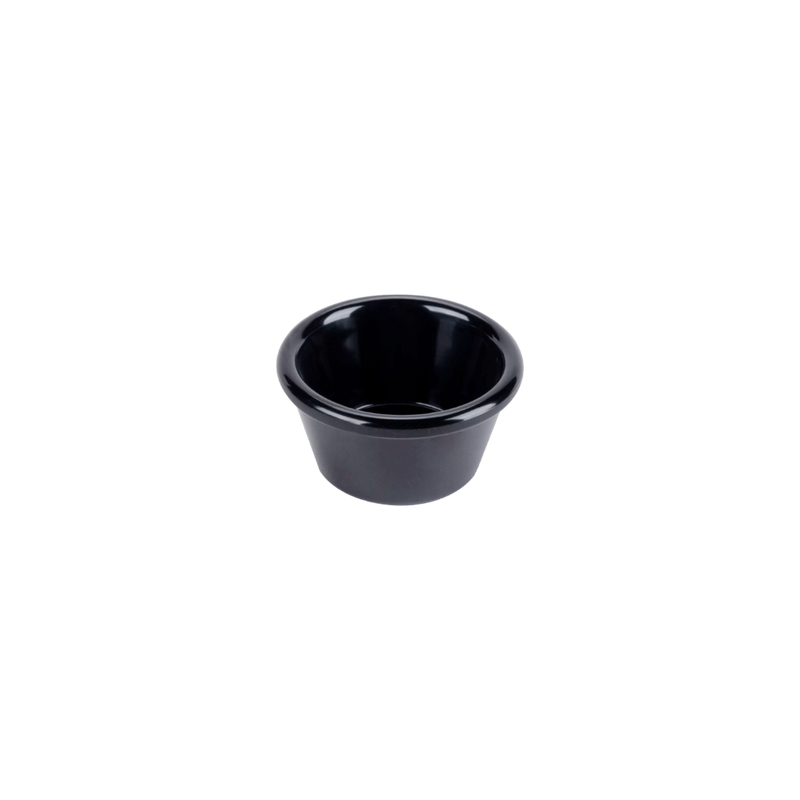 RAMEKIN LISO NEGRO 2.5 OZ