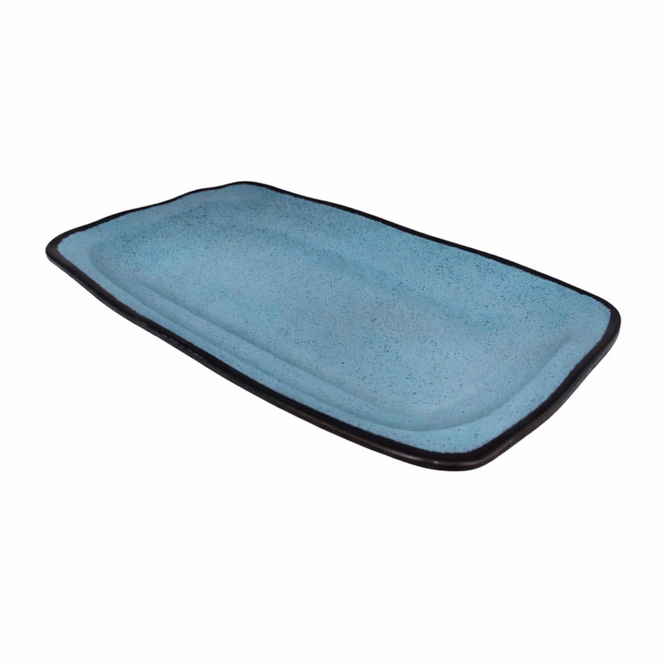 TERRA BLUE BANDEJA RECT 30.5x17.5 CM