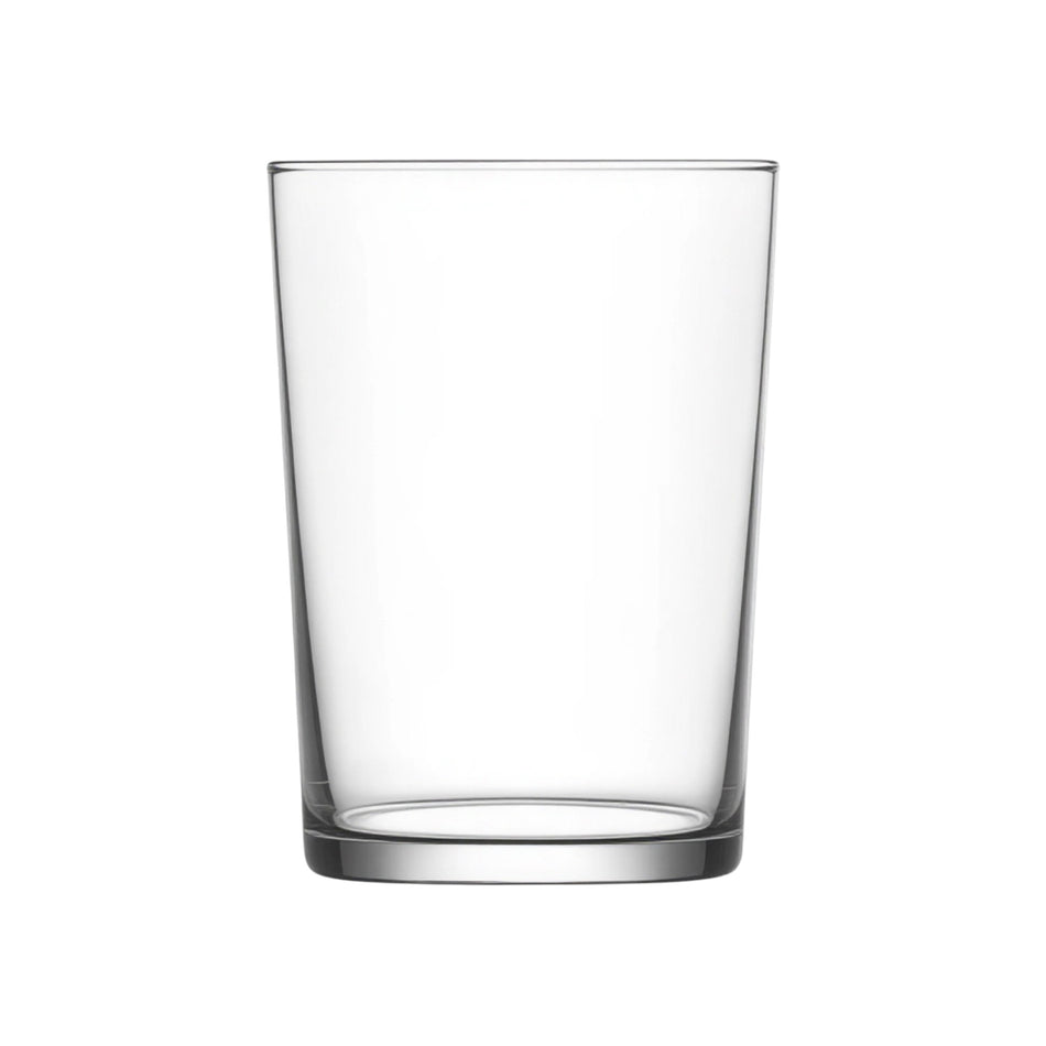 Vaso highball Cádiz templado 510 ml de vidrio LAV sobre fondo blanco