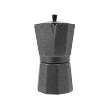 Cargar imagen en el visor de la galería, CAFETERA ITALIANA ALUMINIO NEGRA 450ML
