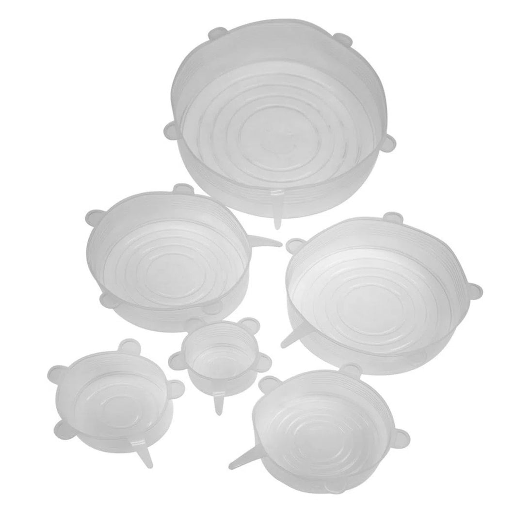 SET TAPAS REDONDAS 6PZA SILICON