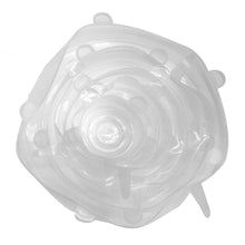 Cargar imagen en el visor de la galería, SET TAPAS REDONDAS 6PZA SILICON
