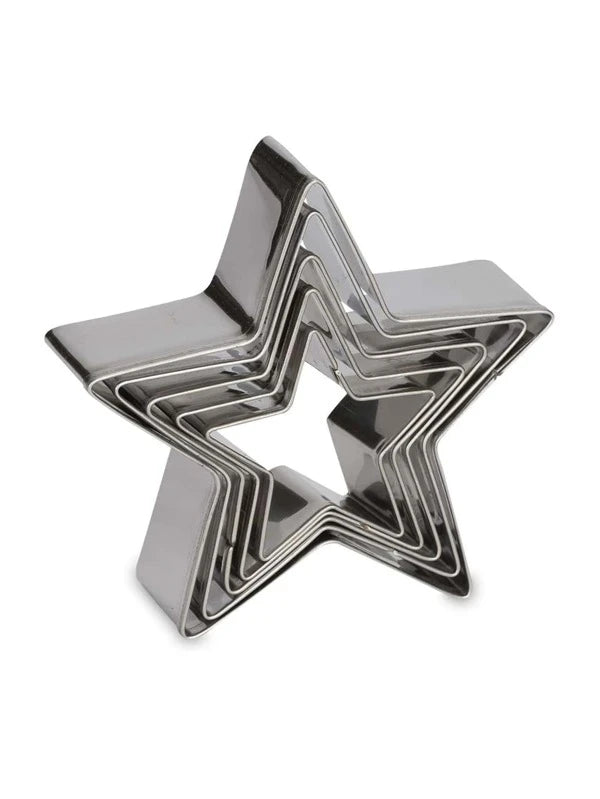 CORTADOR GALLETAS 5 PZ ESTRELLA METALTEX