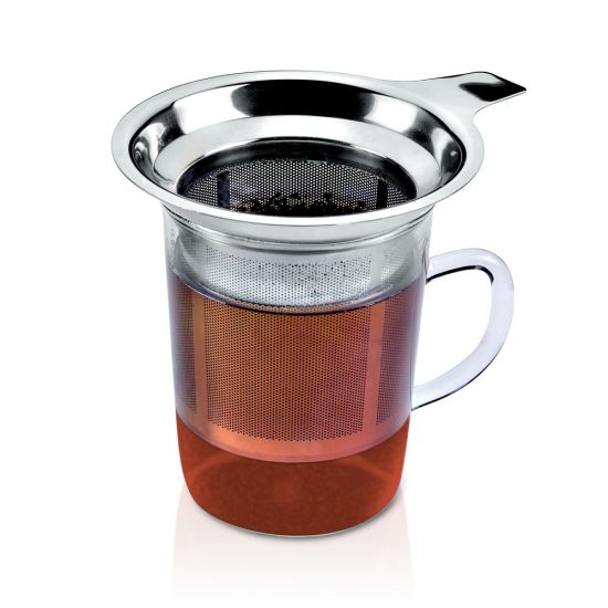 COLADERA PARA TE DE ACERO INOX METALTEX