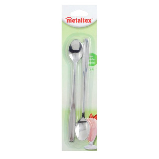 CUCHARAS LARGAS REFRESQUERAS METALTEX