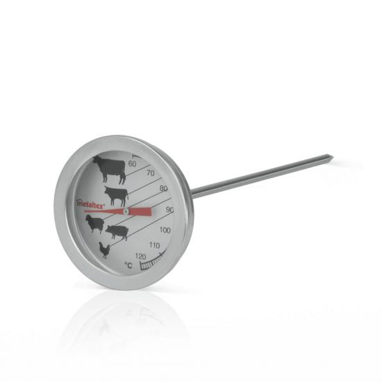 TERMOMETRO PARA CARNE Y AVES METALTEX