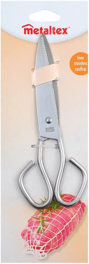 TIJERAS DE COCINA AC INOX METALTEX