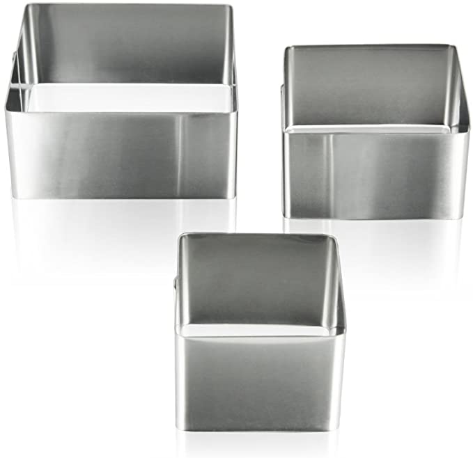 JUEGO 3 DECORADORES P/COMIDA METALTEX