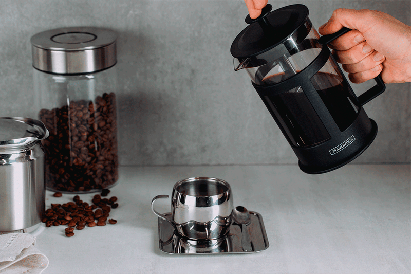 PRENSA FRANCESA DE CAFE 0,6 LT