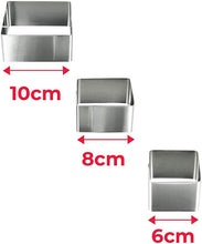 Cargar imagen en el visor de la galería, JUEGO 3 DECORADORES P/COMIDA METALTEX
