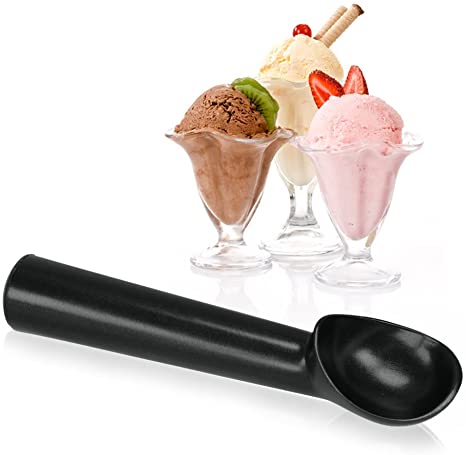 PORCIONADOR DE HELADO NEGRO METALTEX