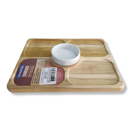 COPETINERO RECT MADEDARA C/1 BOWL