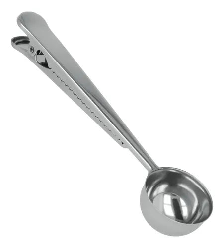 CUCHARA PARA CAFE CON CLIP METALTEX