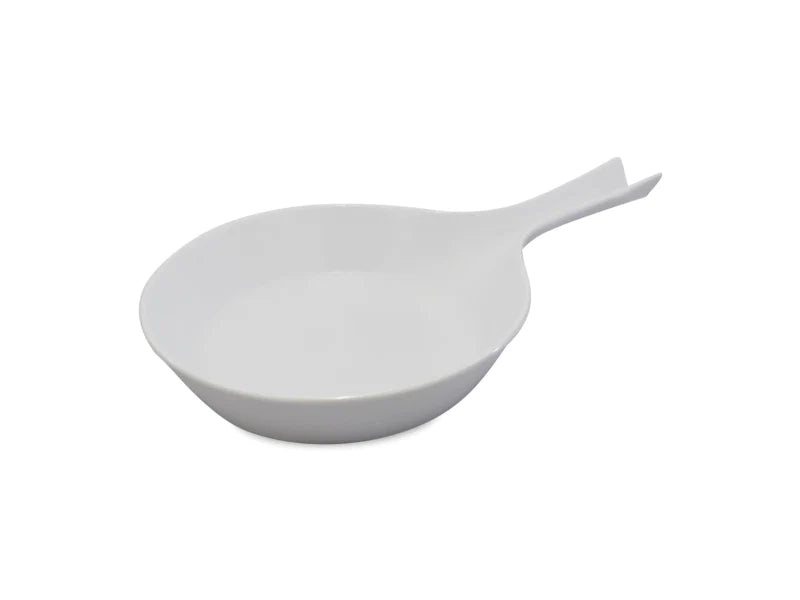 SARTENETA DE 38 CM MELAMINA BLANCA