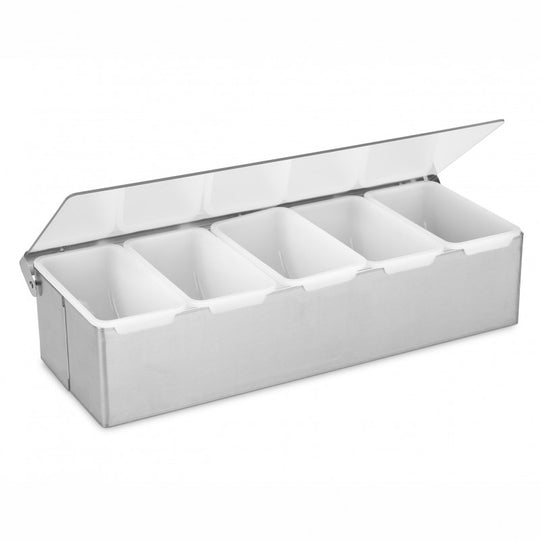 CONDIMENTERO AC INOX C/ DIV