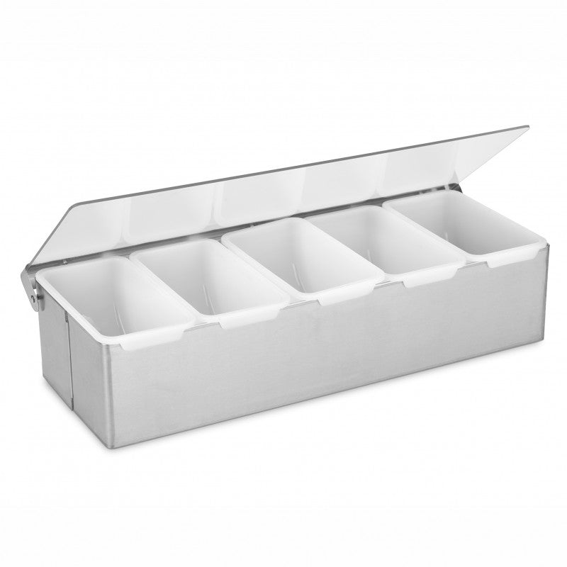 CONDIMENTERO AC INOX C/ DIV