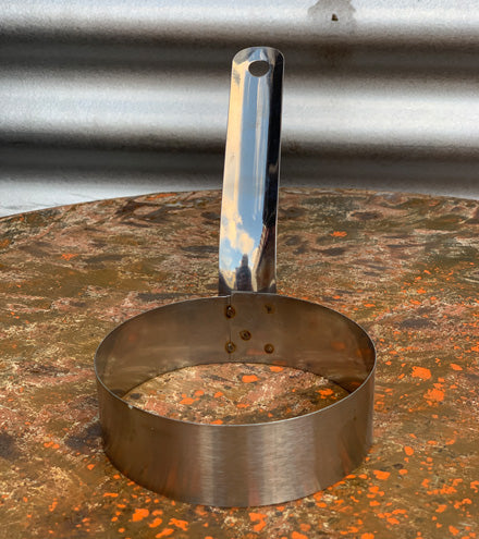 ARO P/HUEVO 4.0" ACERO INOXIDABLE