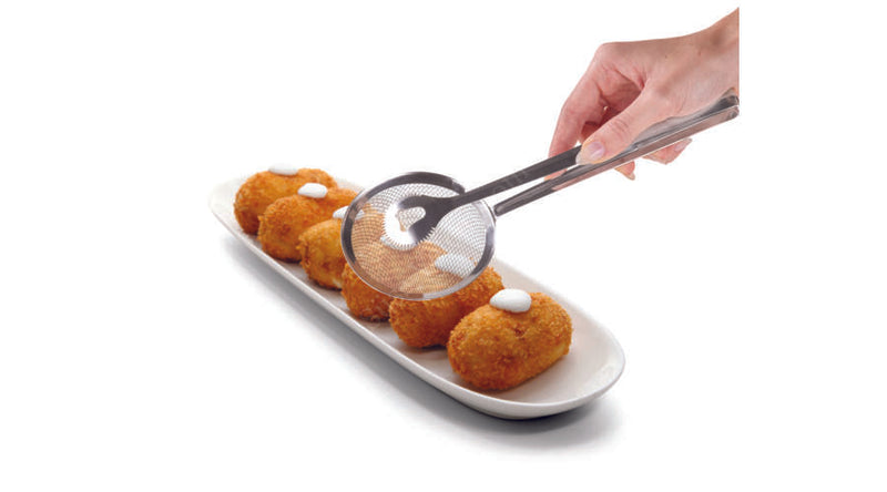 PINZA PARA FRITURAS METALTEX